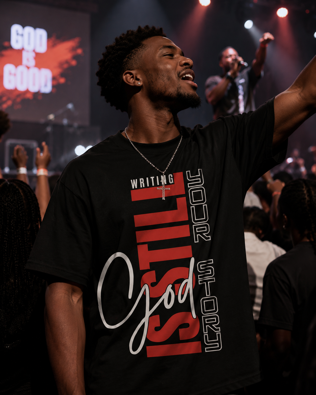 God Is Still Writing Your Story Tee – Faithful and Fearless Apparel