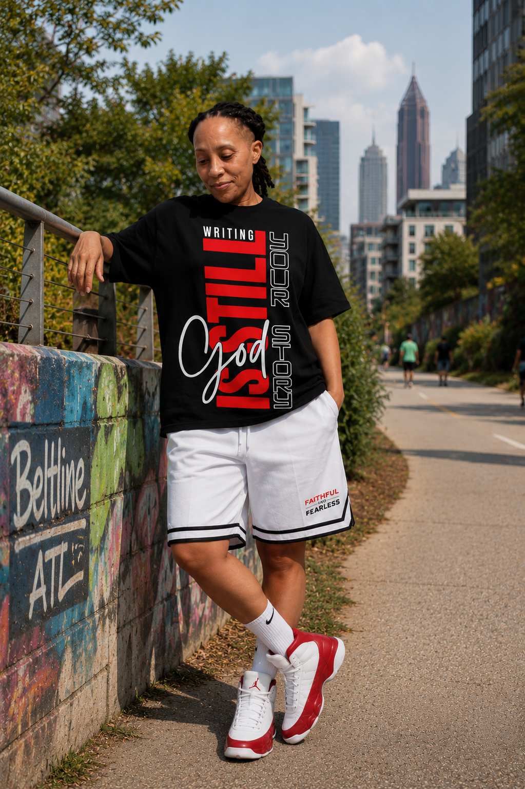 God Is Still Writing Your Story Tee – Faithful and Fearless Apparel