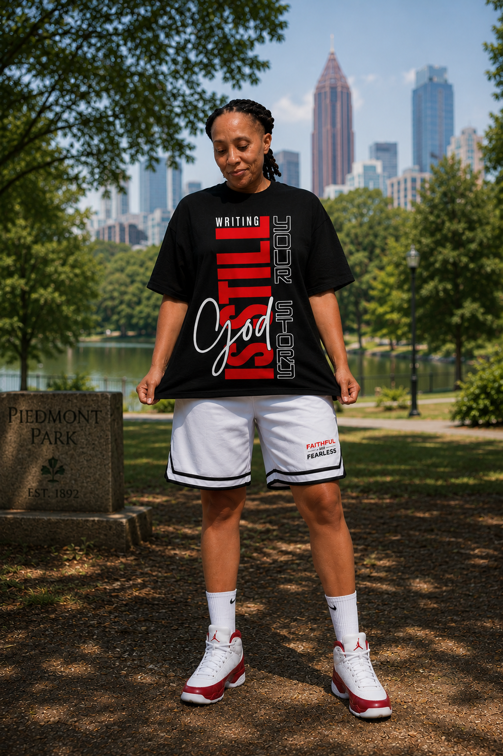 God Is Still Writing Your Story Tee – Faithful and Fearless Apparel