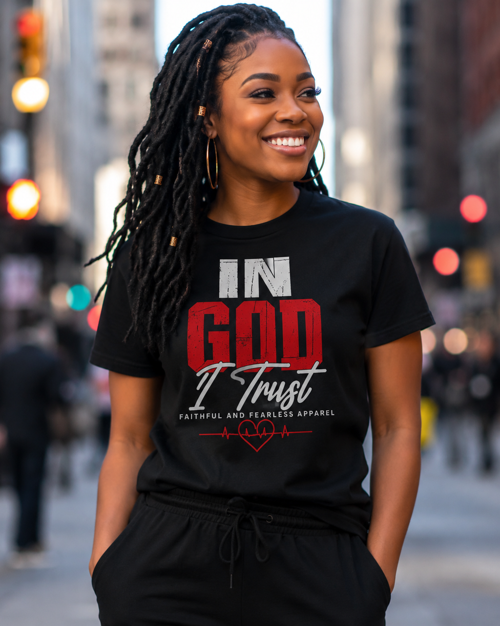 In God I Trust Faith-Based Graphic Tee | Faithful and Fearless Apparel