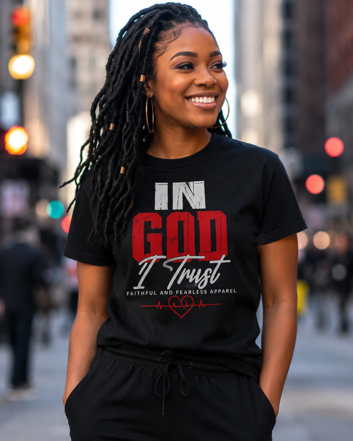 In God I Trust Faith-Based Graphic Tee | Faithful and Fearless Apparel