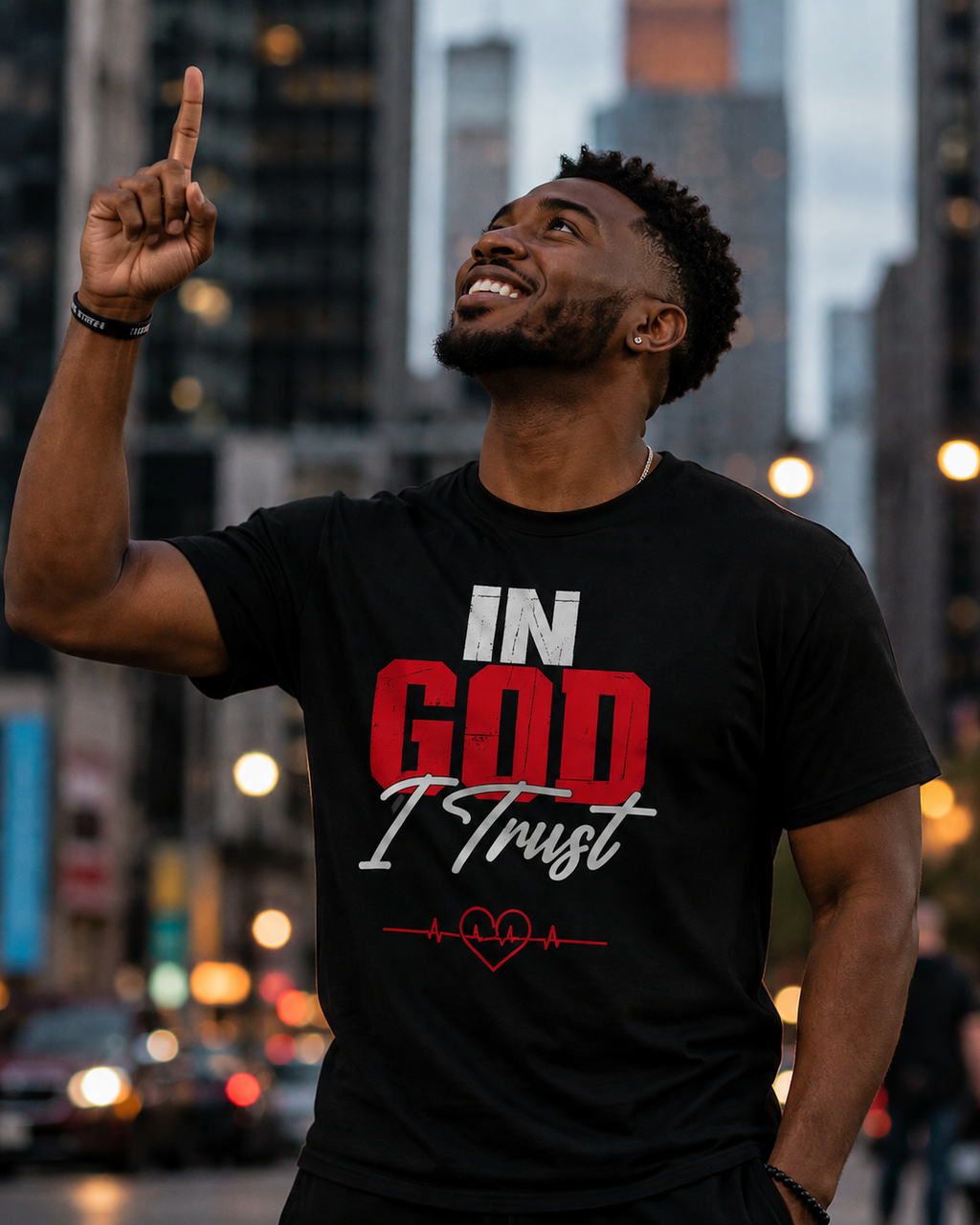 In God I Trust Faith-Based Graphic Tee | Faithful and Fearless Apparel