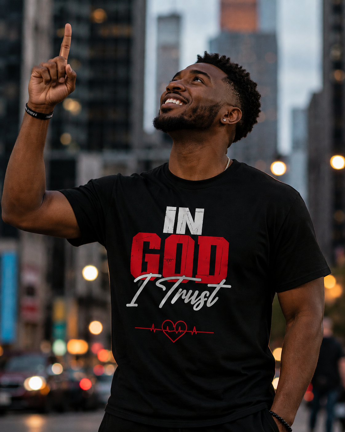 In God I Trust Faith-Based Graphic Tee | Faithful and Fearless Apparel