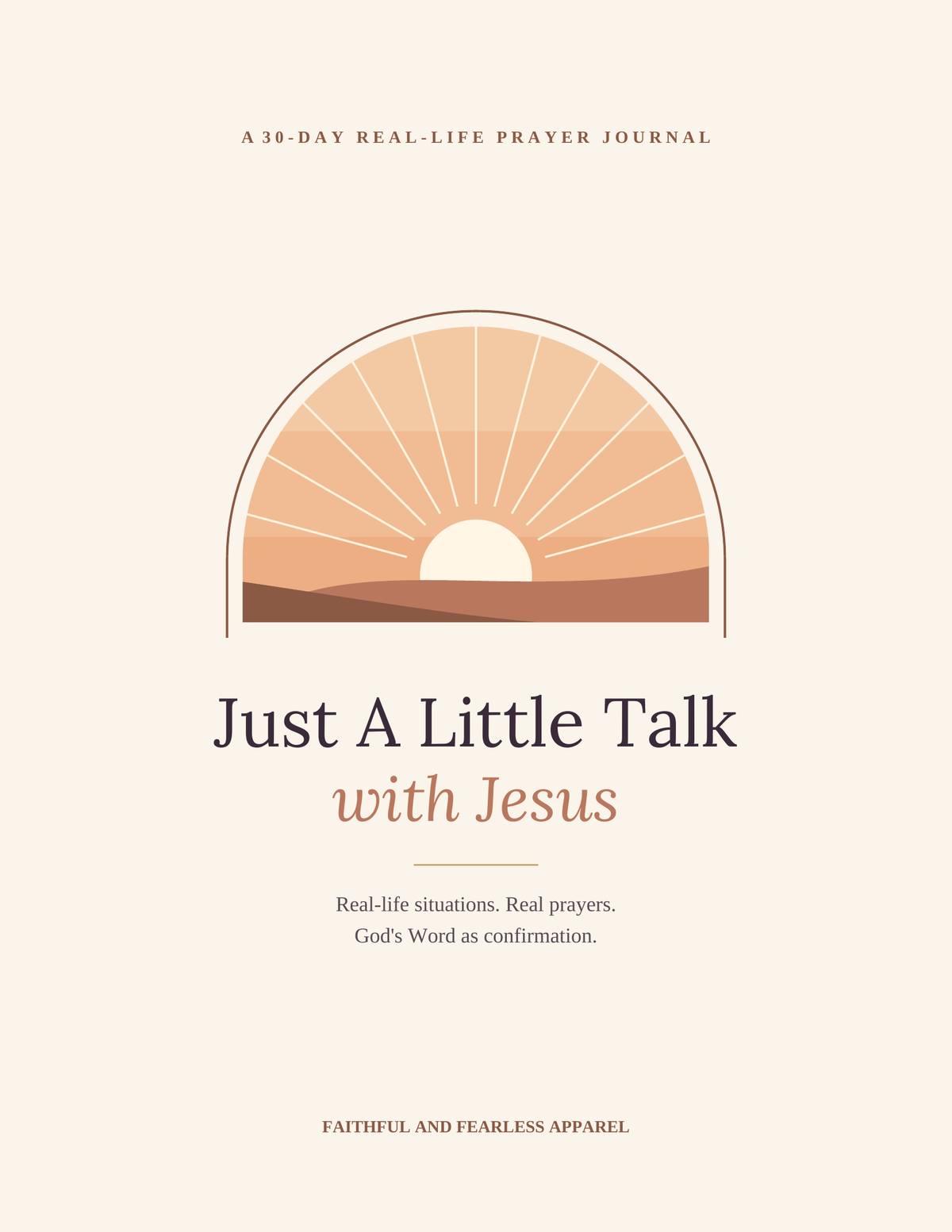 Just A Little Talk with Jesus: 30-Day Christian Prayer Journal (PDF Ebook)