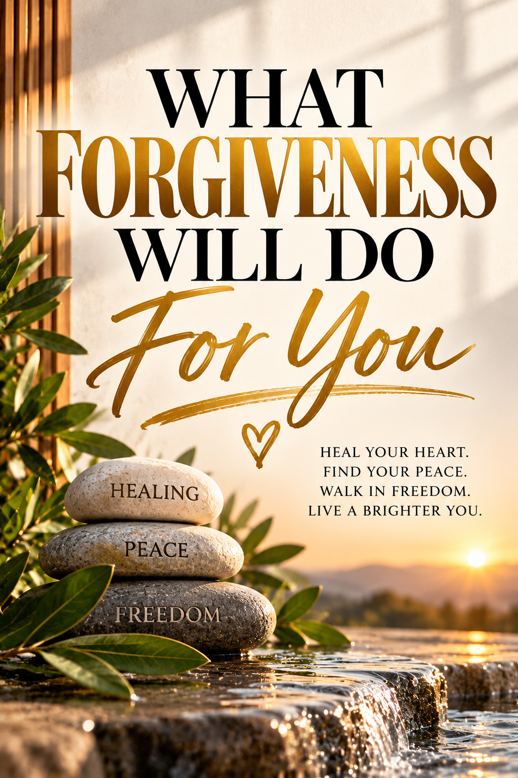 What Forgiveness Will Do For You: 30-Day Christian Forgiveness Journal